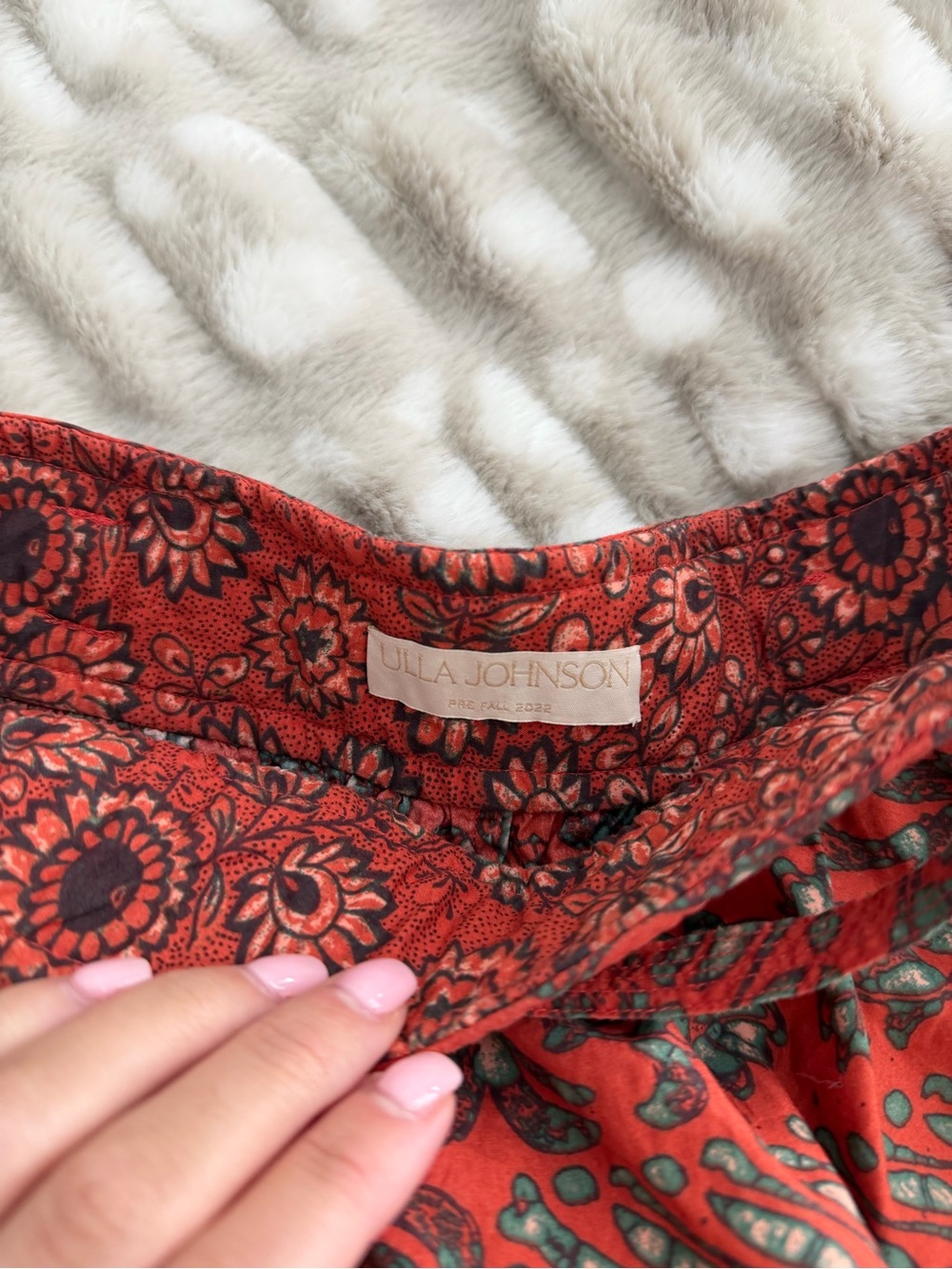 Ulla Johnson Nalani Shorts in Clementine - Picture 2 of 4